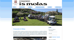 Desktop Screenshot of consorzioismolas.com